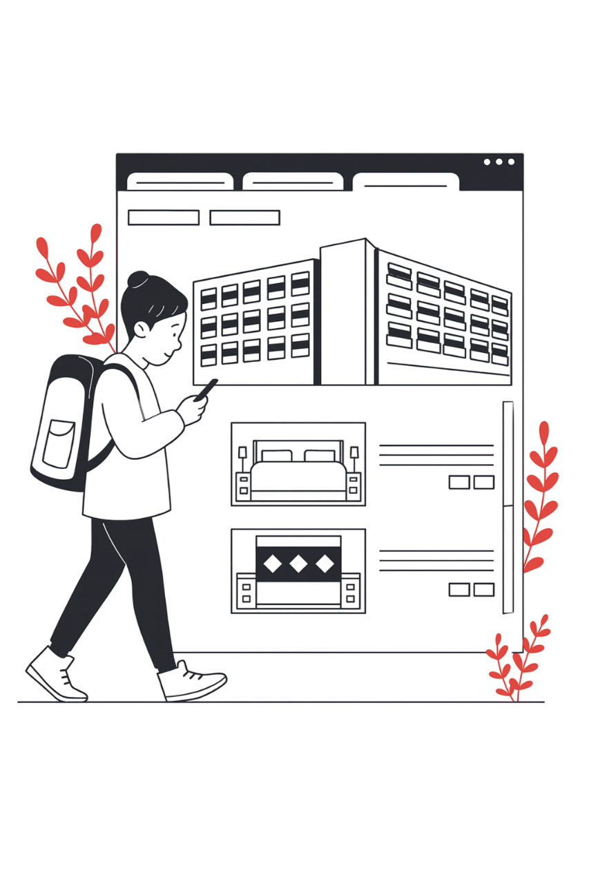 Campus illustration